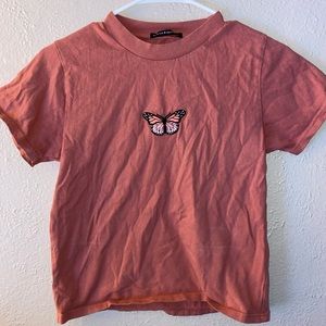Brandy Melville Butterfly T-shirt
